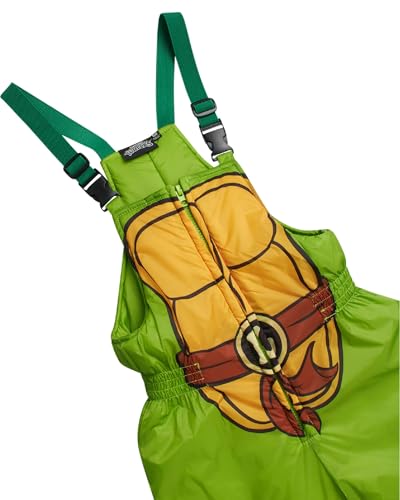Teenage Mutant Ninja Turtles Boys' Ski Set - 2 Piece Leonardo Ski Jacket and Snow Bib Pants for Toddlers/Little Boys (3T-7)4