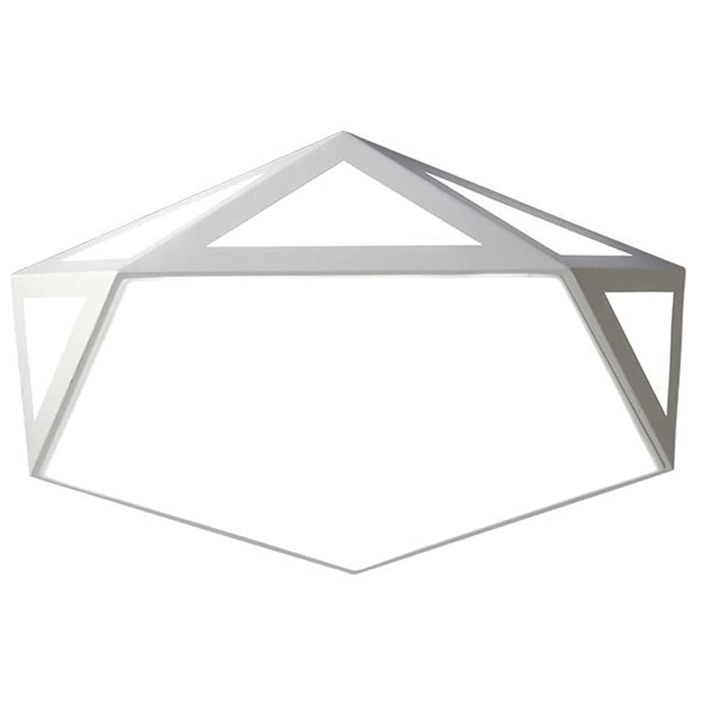 Lustre LED moderne et minimaliste en acrylique, un luminaire haut de gamme au design fer forgé 40cm