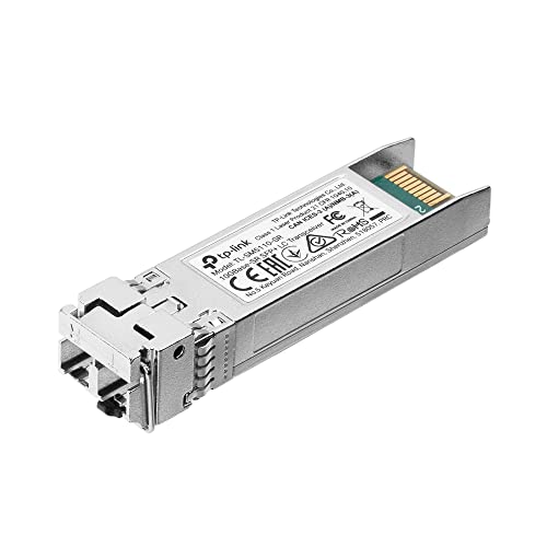 TP-Link 10GBase-SR SFP+ LC�g�����V�[�o�[�A10G SFP+�|�[�g(SM5110-SR)�̃X�C�b�`�ƌ݊�������