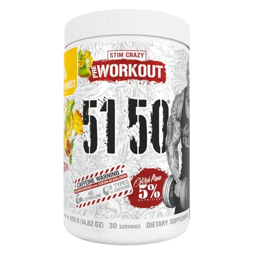 Image of 5% Nutrition 5150 High Stim Pre Workout Powder (Tropical Burst)