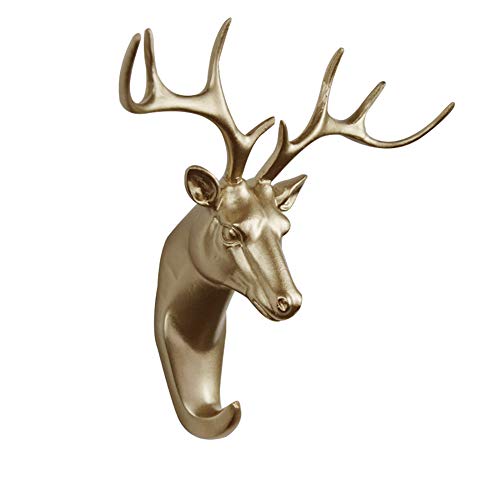 Lovemay - Perchero metal forma cabeza animal