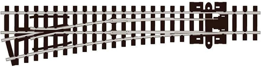 Peco SL-396 Medium Radius Left Hand Point N Gauge