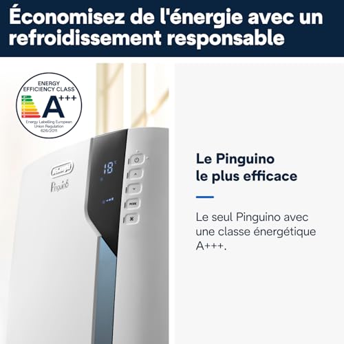 Climatiseur mobile De'Longhi Pinguino PAC EX105 A+++ 10 000 BTUH 2 5 kW - vue 5
