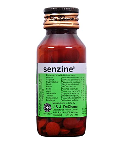 J & J DeChane - Senzine 100 Tablets (B0BXPSB1SX) Amazon Price History, Amazon Price Tracker