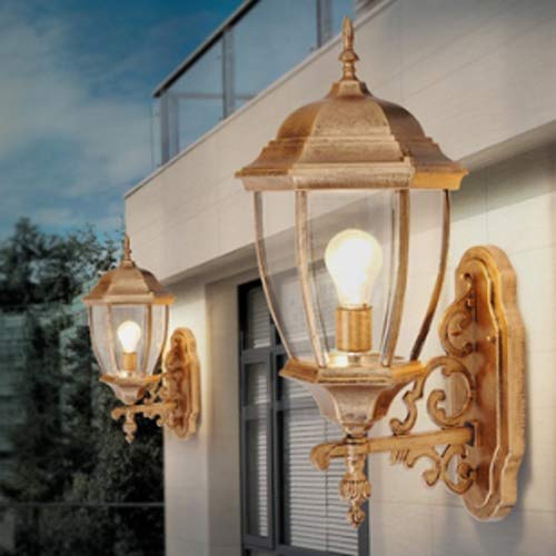 Lampe murale résistante aux intempéries pour stopper l'usure de l'humidité