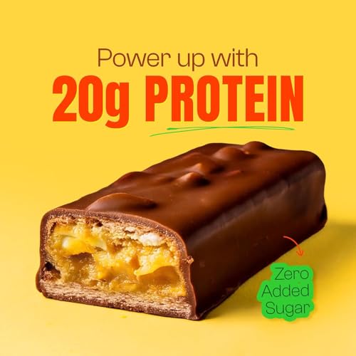 Image of Yogabar Protein Bar Power up, Choco Peanut Bar, 70 gm