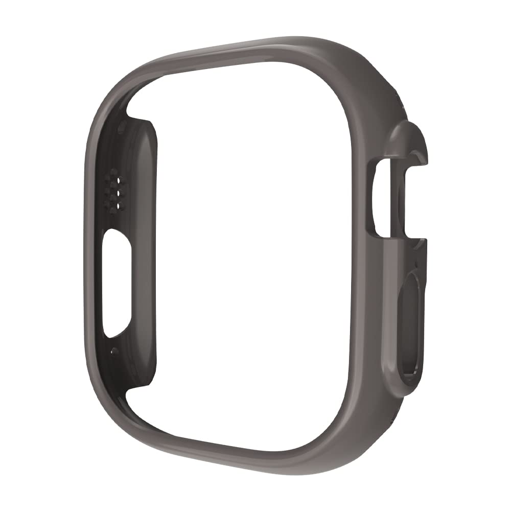 Protection Iwatch Ultra 49 mm étui polycarbonate rigide gris pour écran montre 8 Pro