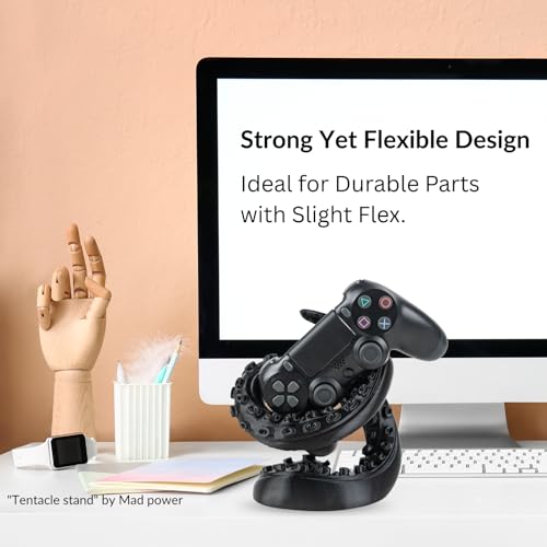 Image of Siraya Tech Flex TPU 64D - High Elastic 3D Printer Filament, Black, 1kg | ISO 10993 Tested, 64D Shore, High-Performance Elastic, Wear & Abrasion Resistant, Durable & Tough, Easy to Print