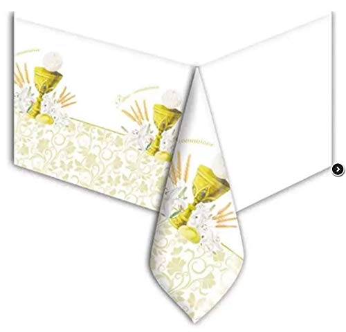 Irpot Kit N 70 Coordinato Prima Comunione Classic Rosa + Festa in Carta Croce Rosa