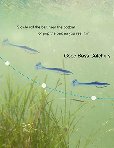 Avlcoaky Paddle Tail Swimbaits Soft Plastic Fishing Lures, 3.54In Swim Baits Bass Lures, 24 Pack - 12 Colors #TOP2