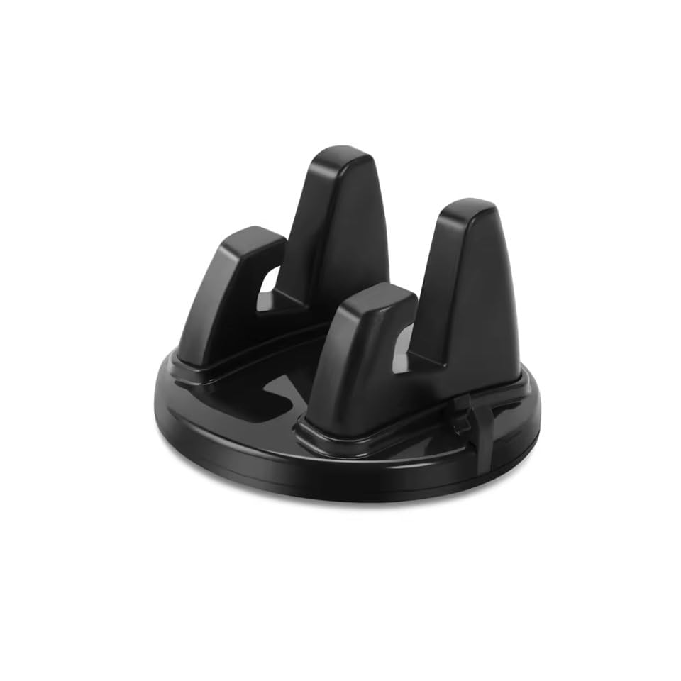 PEPONZ 360° Rotating Car Dashboard Phone Holder – Universal Anti-Slip Navigation Bracket for Trucks, SUVs & Cars – Adjustable Stand for Portrait & Landscape Viewing (Waterproof, Pack of 1)