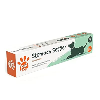 PetExx Stomach Settler, Fast-acting Probiotic paste - Diarrhoea & Upset Stomach Relief for cats & dogs - 30ml syringe - one dose per day - made in UK
