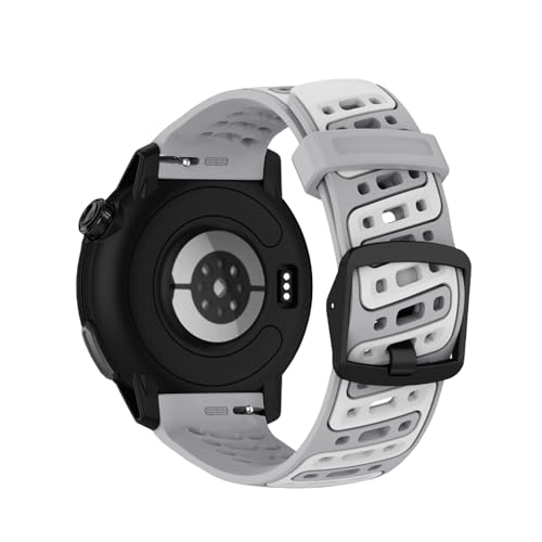 �ɓK�����܂� COROS PACE Pro �p 22mm �����p�V���R���o���h 2�g�[���J���[ �X�|�[�c�h���ʋC���E�H�b�`�o���h �u���X���b�g