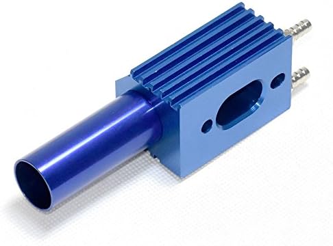 Blue Aluminum Exhaust Header X1