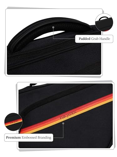Image of FUR JADEN The Gameface Padel & Pickleball Structured Sport Bag Cum Gym Bag I Dedicated Compartment for Rackets I Separate Compartment for Shoes /Towel I Detachable Shoulder Strap I Structured Design