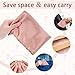 10 Pcs Dust Bags for Purses and Handbags Silk Dust Cover Bag for Handbags Purses Shoes Boots Silk Drawstring for Storage, 3 Sizes(Pink)