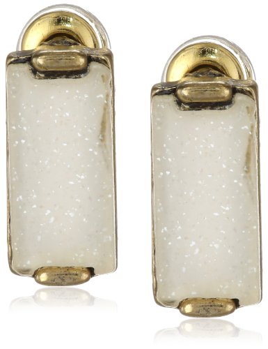 Amazon Collection Rectangular Resin Stud Earrings