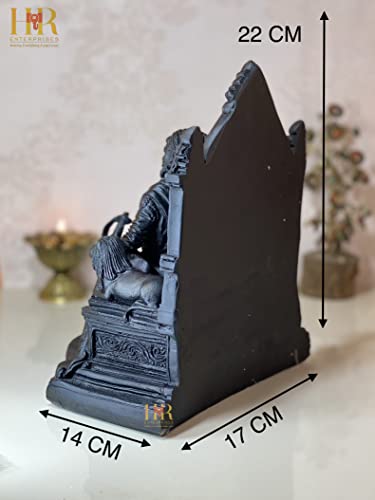 Image of HR Enterprises (Copper 900 SM. Chhatrapati Shivaji Maharaj Statue, Shivaji maharaj Murti for Home Decor, Office Decor, Gifting, Statue for Living Room, showpieces in Home.