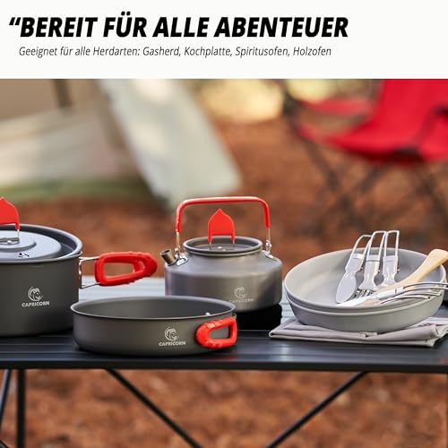 Camping Kochgeschirr Capricorn Held Kochset Outdoor