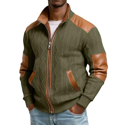 Manteaux texturés homme contre le froid style décontracté chic