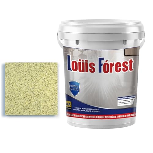 Epoxy Colored Sand Floor Paint, Epoxy Floor Paint, Waterproof, Non-Slip, for Basement, Wood Floors, Garage, Outdoor (Dark Yellow,0.13Gal(0.5kg))