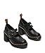 Dr. Martens, Womens Eviee Heeled Shoe, Black Sendal, 7