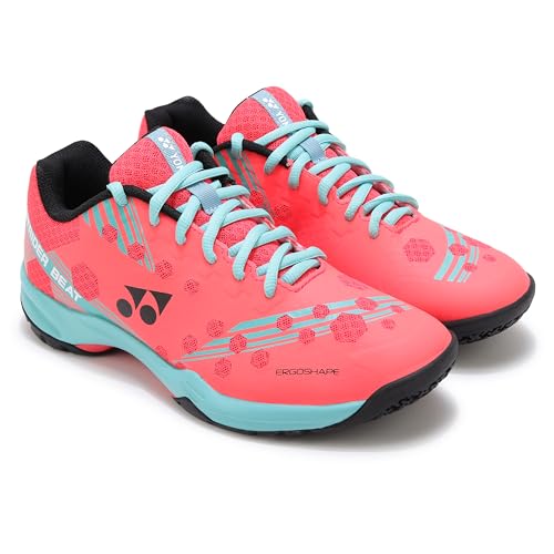 YONEX POWER CUSHION SHB STRIDER BEAT 1 SHOES | Ideal For Badminton,Squash,Table Tennis,Volleyball | Non-Marking Sole |POWER CUSHION |Durable Skin Light|Toe Assist Shape|Lateral Shell|Ergoshape|Round