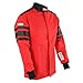 RaceQuip 121016RQP 120 Series Driving Jacket SFI 3.2A/5 Red/Black Stripe XL
