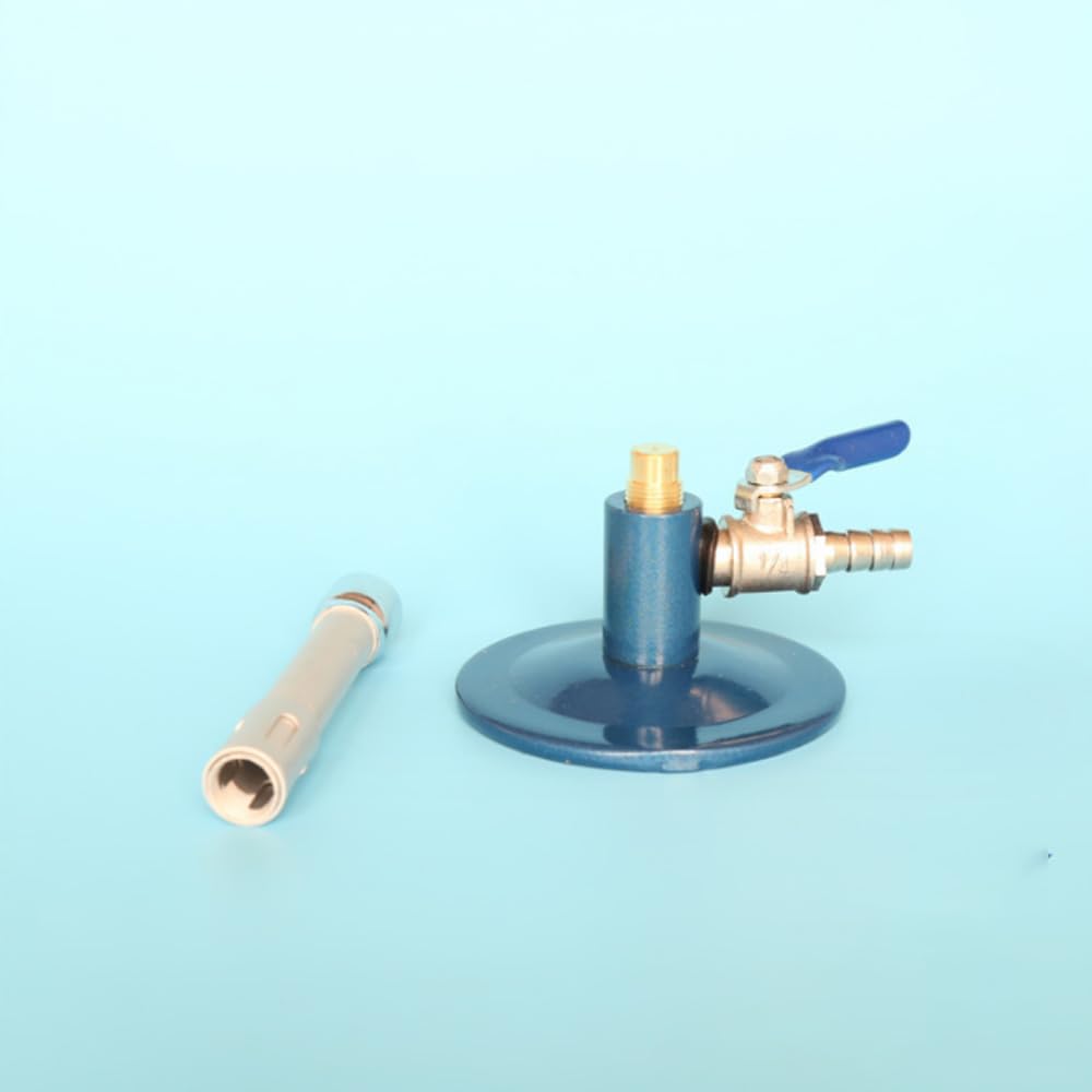 Matériel d'enseignement de Laboratoire Brûleur Bunsen avec vanne de régulation de l'air et du gaz Combustible, Outil de Chauffage Stable pour Le Laboratoire, la Cuisine et la Bijouterie