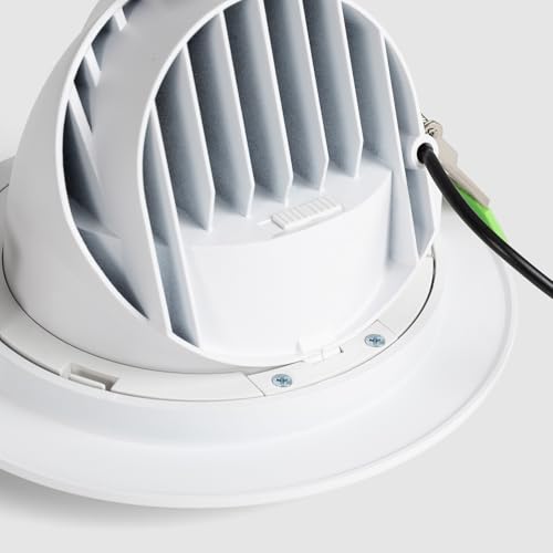 Downlight LED 38W orientable para iluminar salones modernos y cocinas exigentes 7