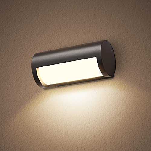 CELAVY 1Pack Moderne Outdoor Wandleuchte Beleuchtung mit LED 13W Lampe Wand LED Lampe 1200LM Cover