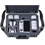 Lykus Titan MM510 Wasserdicht Tasche/Koffer/Hülle für DJI Mini 5 Pro & RC2/RC-N3,inklusive Schultergurt,Unterstützt 7 Akkus[NUR Koffer]