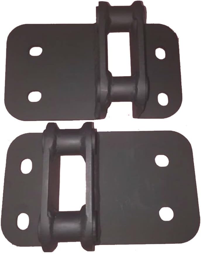 Pair Luverne H15GGB Brush Guard Mounting Brackets, Fits