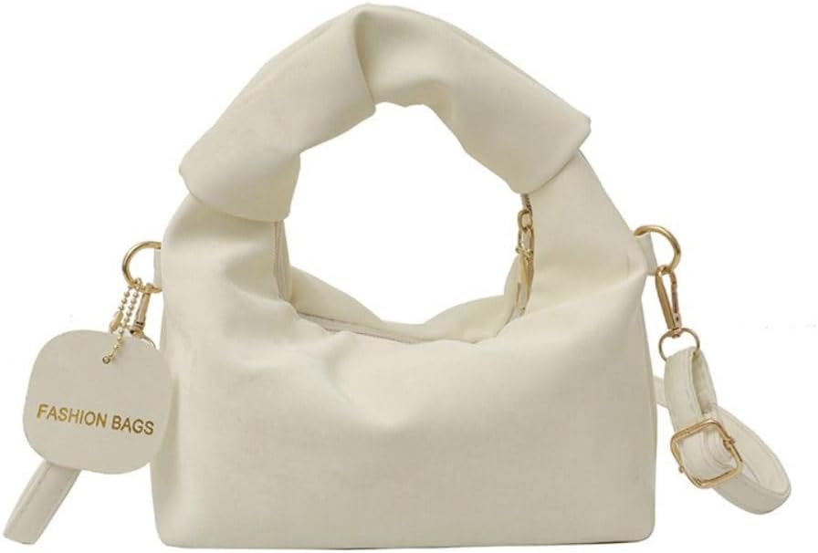 Bolsa de ombro simples moderna portátil branca
