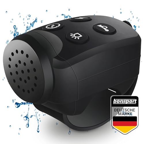 Fahrradklingel elektrisch mit 4 lustigen Sounds - elektrische Fahrradhupe...