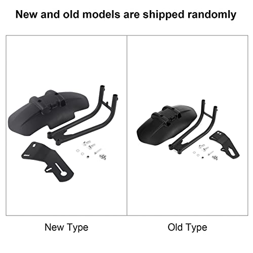 Image of Motorcycle Rear Mudguard, Motorcycle Modified, Univeral Rear Cover Back Mudguard Protector (Black), other