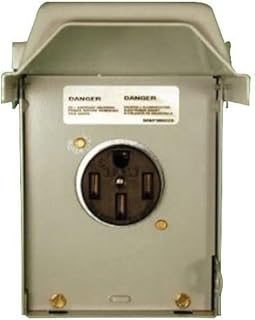 Midwest U054 Power Outlet Panel, Temporary, 50A, 1P, 120/240VAC, NEMA 3R
