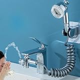 Pure 4Home - Ducha para Grifo de Lavabo | Función 3 en 1, Fácil Instalación, Para Grifos de Lavabo y Cocina | Ducha Lavabo | Manguera Grifo Lavabo | Ducha para Lavabo
