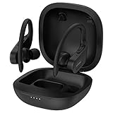 Mpow Flame Pro Wireless Earbuds, 4 Mics, aptX Bass+ Bluetooth Earbuds, USB-C Charge & Wireless Charging Case, BT 5.0/32H Playtime/in-Ear Detection/cVc8.0 Noise Cancellation for Workout at Home, Black