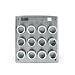 Kamenstein Magnetic 12-Tin Spice Rack with Free Spice Refills for 5 Years