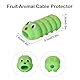12 Stück Kabelschutz Tiere, USB Ladekabel Schutz, Kabelbruch Schutz, Tiere Kabel Silikon Protector, Ladekabel Saver, Kabelschutz Niedlichen Tierbeißen, für USB Ladekabelbruchschutz, iPad-Ladegeräte