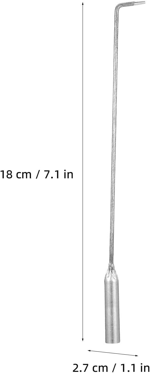 Vaguelly 5pcs Stainless Steel Fire Poker Tool with Hook Design, 20 Inch