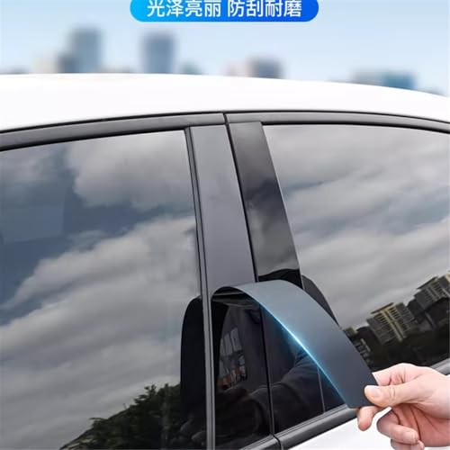 Accesorios para Hyundai Creta Cantus 2014-2019: cubiertas de pilares y embellecedores de ventana 4