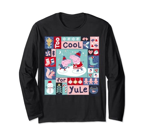 Peppa Pig Christmas Quilt Manche Longue