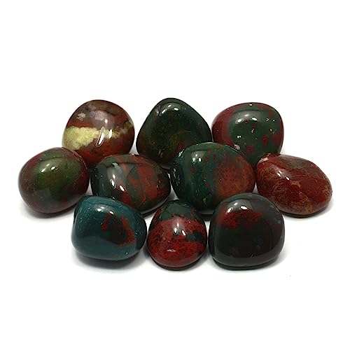 CrystalAge Bloodstone Extra Grade Tumble Stone (20-25mm) - Single Stone