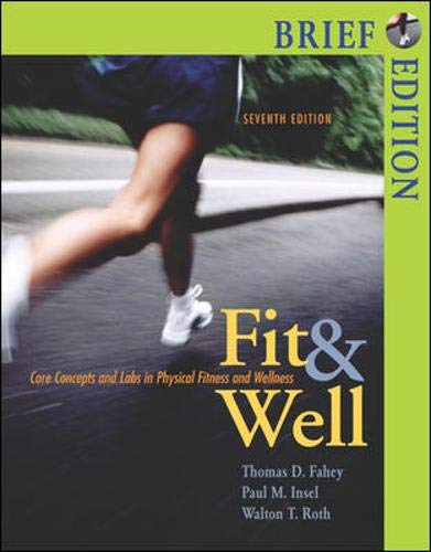 Fit & Well, Brief with Online Learning Center Bind-in Card and Daily Fitness and Nutrition Journal