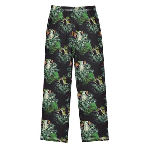 ZZXXB Lightning Print Boys Long Pants Soft Trousers Elastic Waist