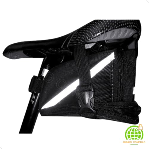 Bolsa De Selim Para Banco Bicicleta Porta Ferramentas Objetos Câmara Mundo Compras