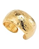 Kenneth Jay Lane Gold Cuffs or Bracelets (Dome)