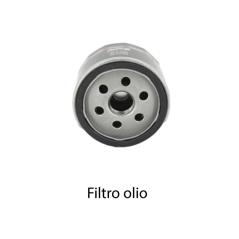 Kit tagliando 4 filtri + 5L olio 5W-30 Q8 Prestige compatibile con Renault captur i 1.5 DCI 90 Gasolio 2013+
